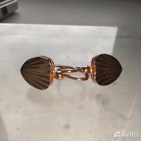 Золотые серьги СССР 