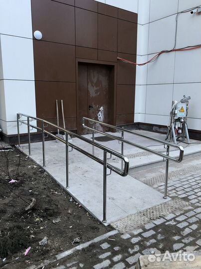 Перила из нержавейки под ключ