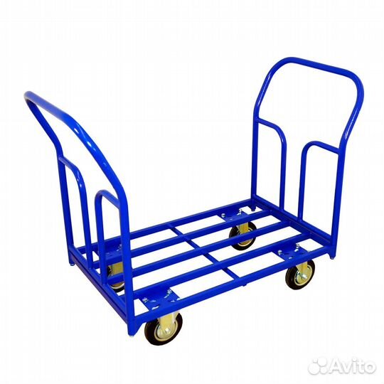 Тележка каркасная ткд-4, 600 х 1200 мм, 2 ручки