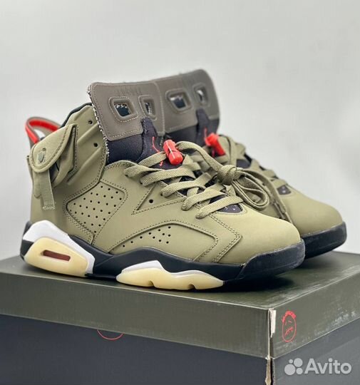 Кроссовки Nike Air Jordan 6 Retro x Travis Scott