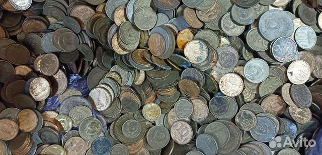 Монеты СССР и России килограммами