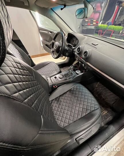 Авточехлы из экокожи для Audi A3 (8V)