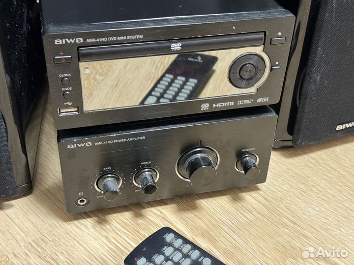 Музыкальный центр Hi Fi aiwa AMK-41HD power
