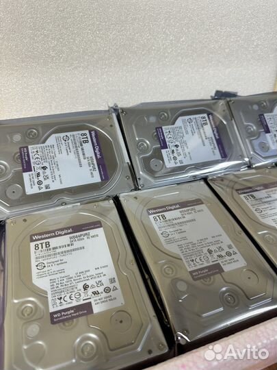 8тб Жесткий диск WD Purple