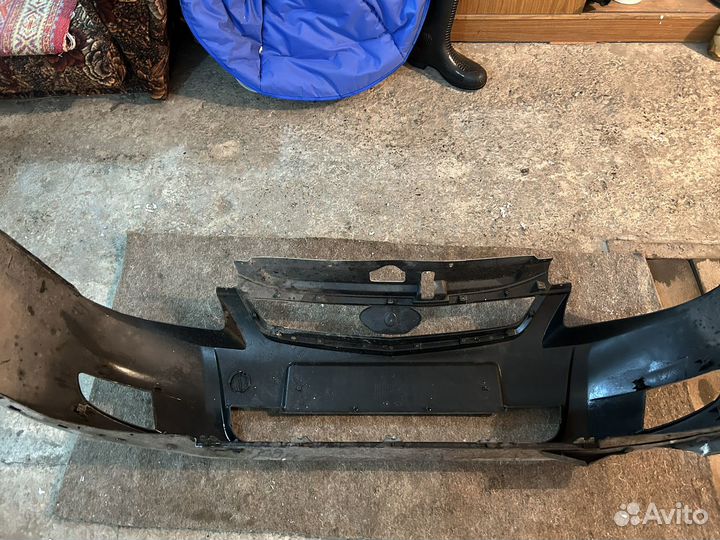 Передний бампер priora 2