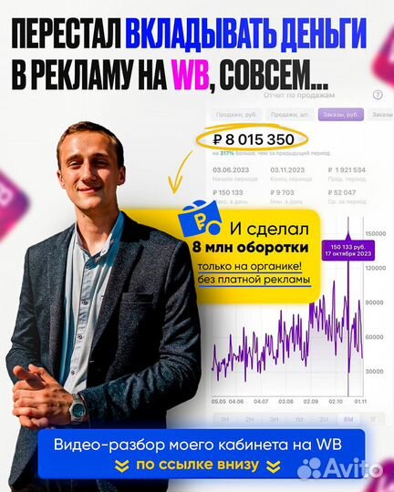 Готовый бизнес на wb и ozon без закупа товара