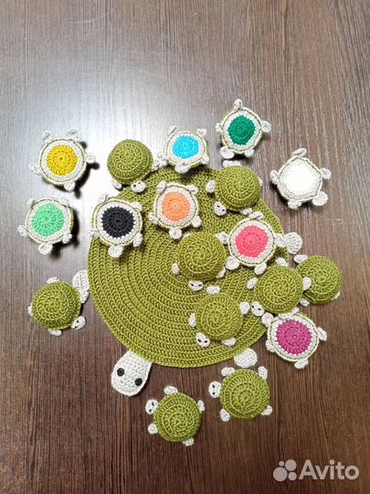 Вязаная детская игра 