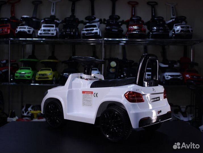 Электромобиль каталка Mercedes-AMG GLS63 + Пульт