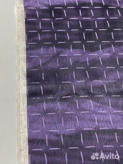 Шелк натуральный, Италия, отрез 3,3 метра