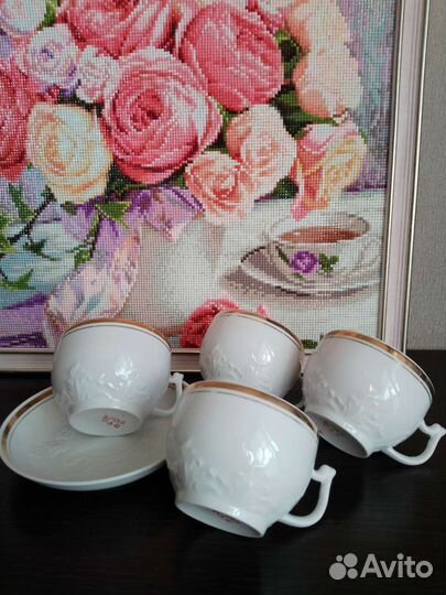 Вербилки фарфор посуда 50-60г.г