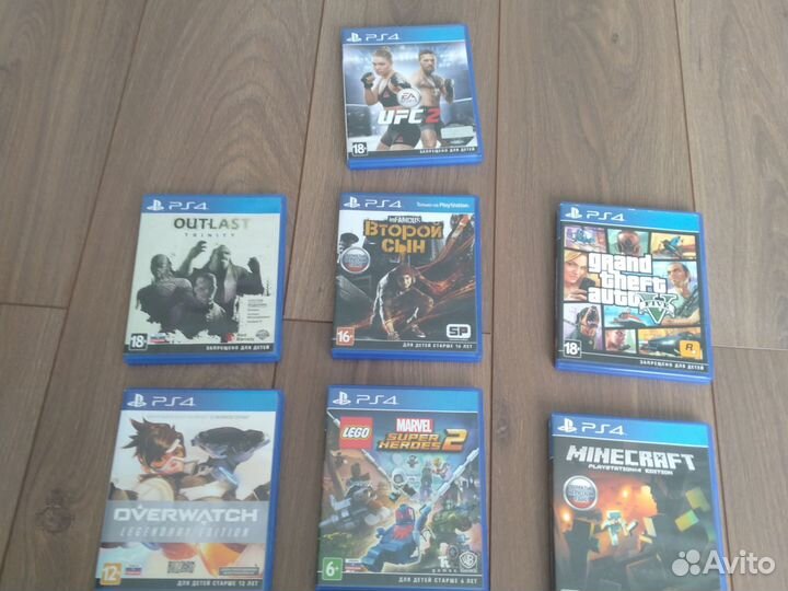 Диски для пс 4