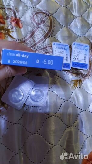 Линзы контактные