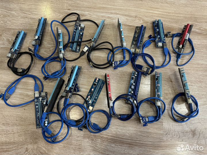 Райзеры pci e x16