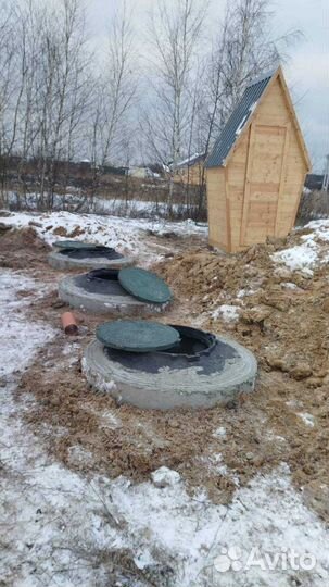 Установка септика под ключ