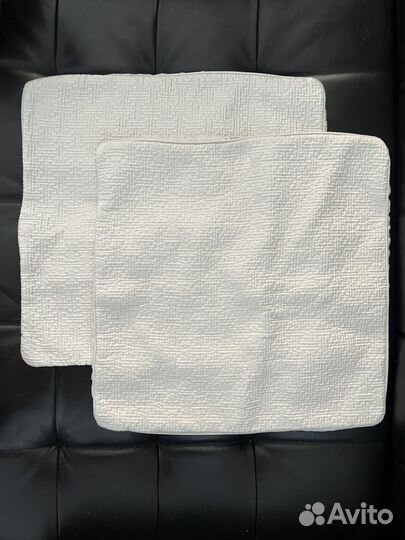 Наволочки IKEA белые квадратные