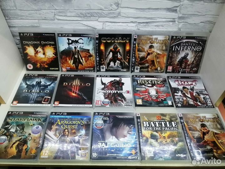 Игры на ps3 (есть обмен с доплатой)