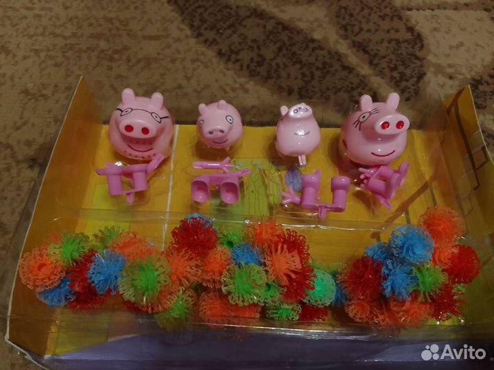 Игрушки Свинка пеппа набор