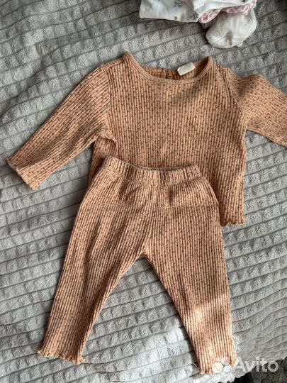 Детские вещи пакетом 68 74 на девочку
