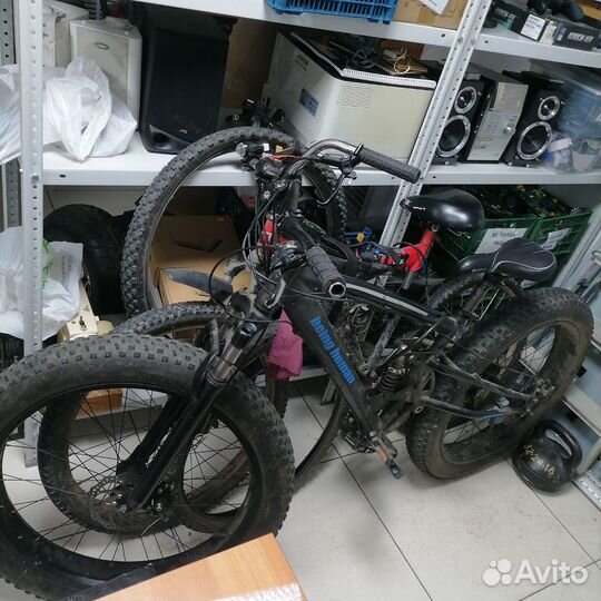 Велосипед фэтбайк двухподвес