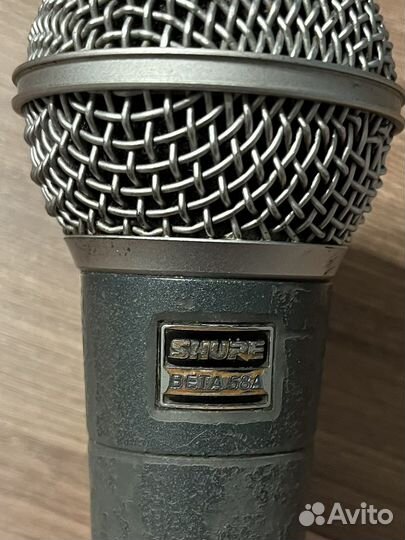 Микрофон shure beta 58a