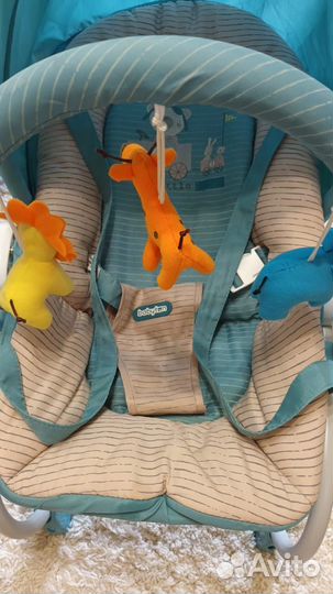 Качели и шезлонги для малышей babyton