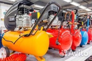 Воздушный компрессор 500л 300л 200л 100л 50л 24л