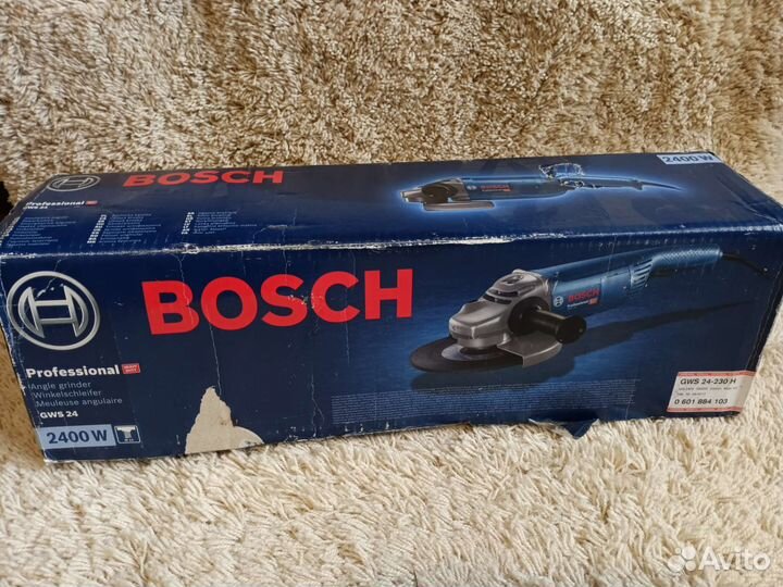 Ушм болгарка Bosch GWS 24-230H