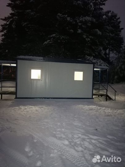 Модульное здание лыжная база