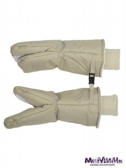 Утепленные варежки на коляску