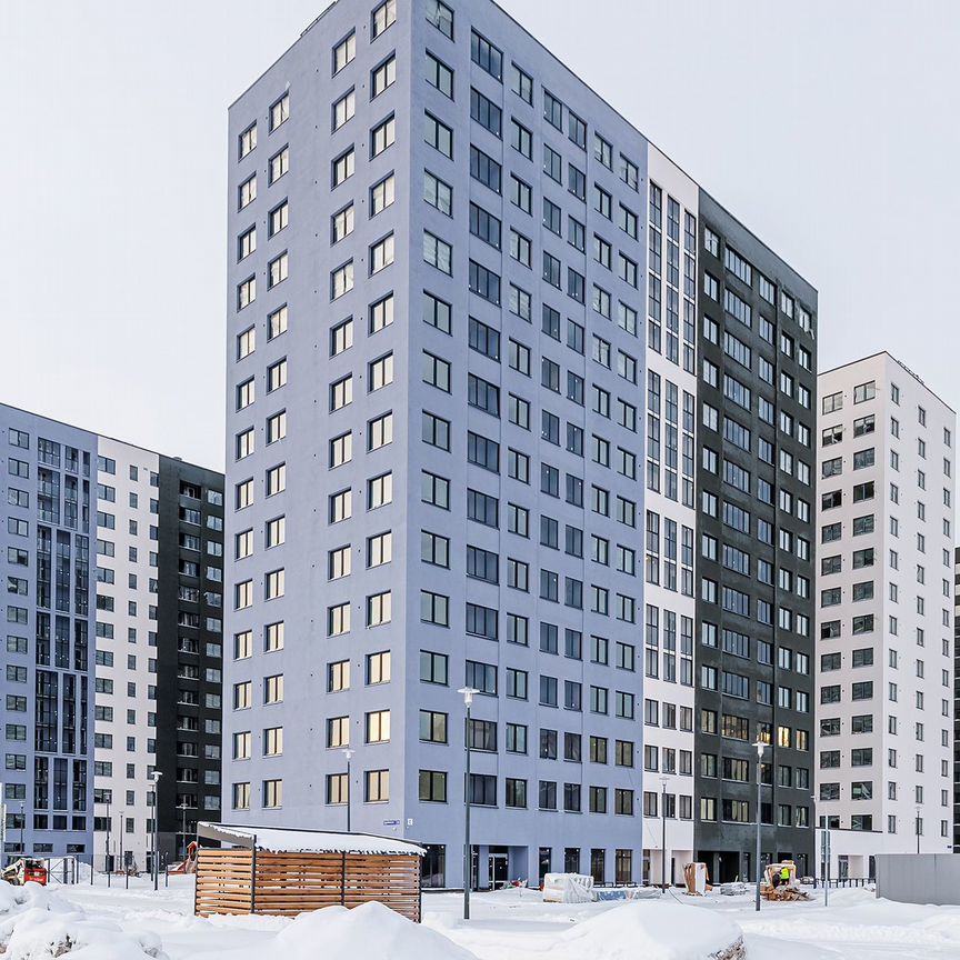 3-к. квартира, 67,3 м², 13/15 эт.