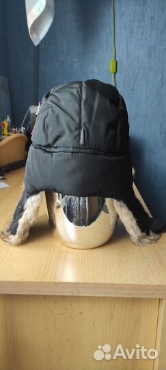 Шапка-ушанка с натуральным мехом Gulliver, 54