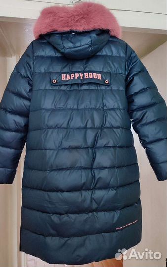 Пуховик для девочки 158