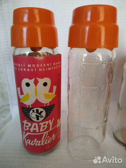 Детская бутылочка kavalier Чехословакия СССР