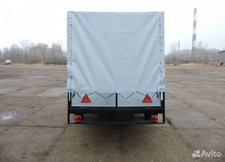 Прицеп одноосный 3.5х1.5 бортовой усиленный