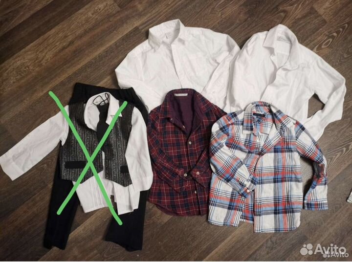 Рубашки детские Tommy hilfiger / pepe jeans