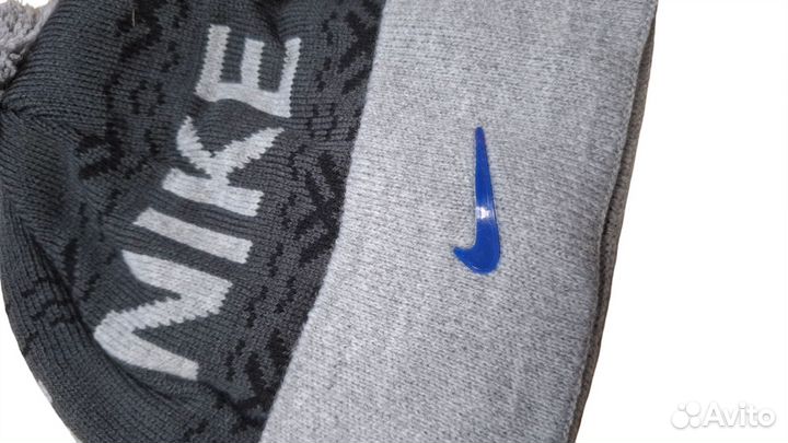 Мужская зимняя шапка nike