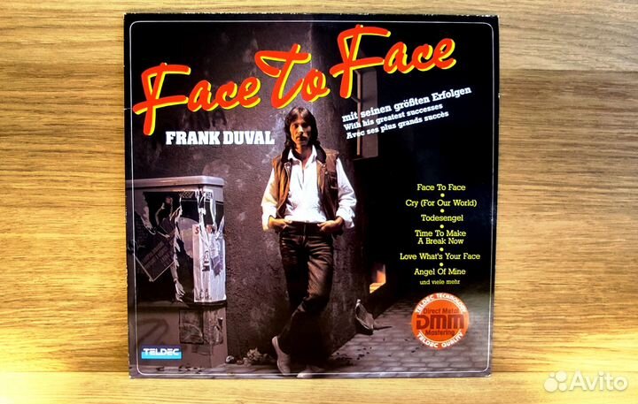 Frank Duval - Face To Face (1982) Germany (Mint)