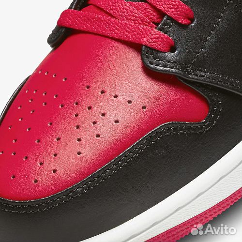 Jordan 1 Mid Fire Red