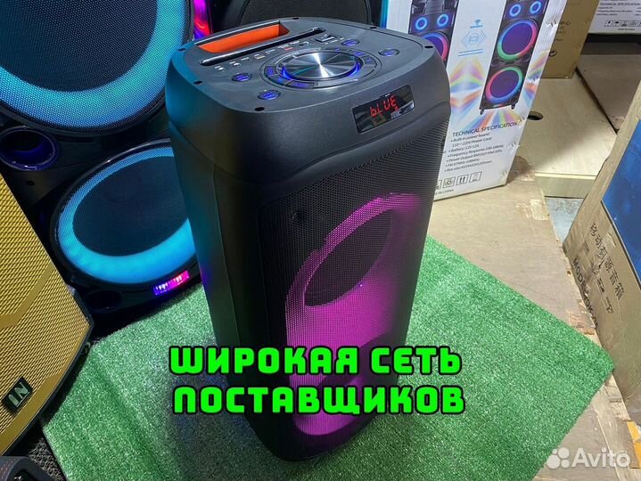 Колонка Bass boost с микрофоном и караоке