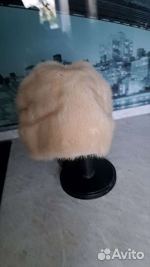 Шапка норковая женская