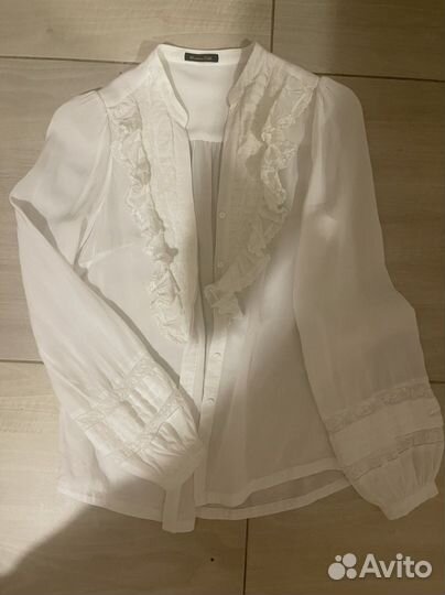 Massimo dutti шелк S