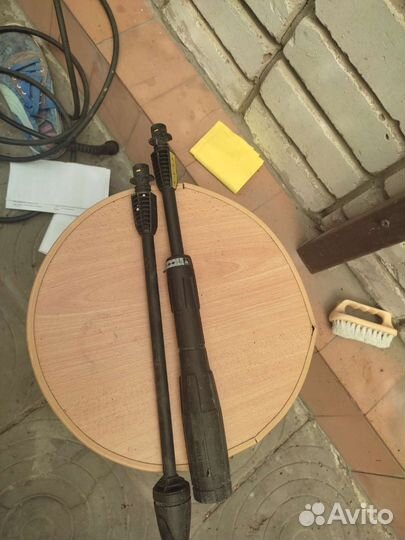 Шланг высокого давления, пистолет и насадки