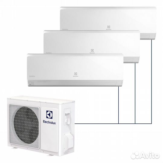 Мульти-сплит-системы на 2, 3, 4, 5 комнат