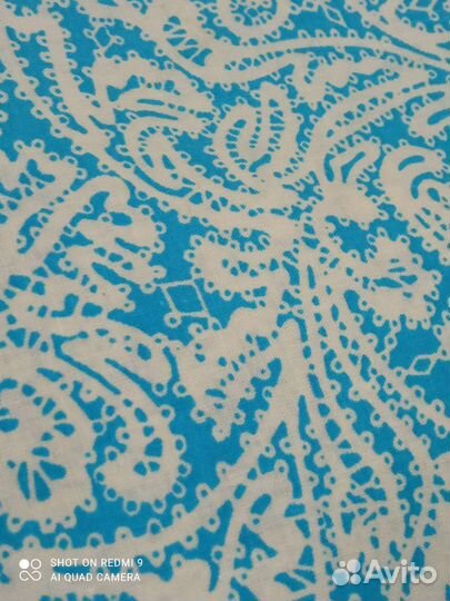 Ткань отрезы хлопок лен СССР