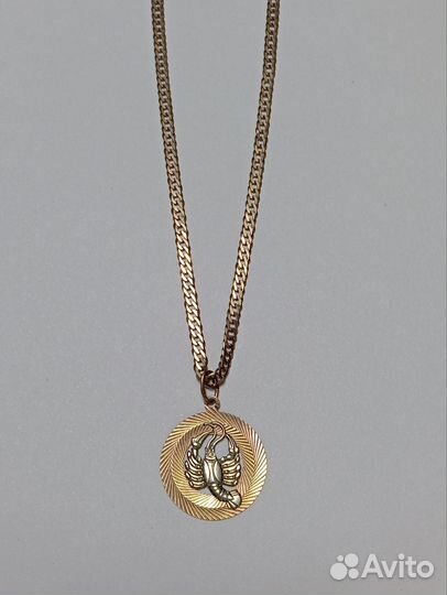 Золотая подвеска 