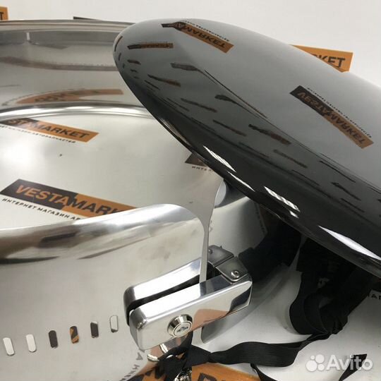 Чехол запасного колеса Нива Шеви (Нержавейка)