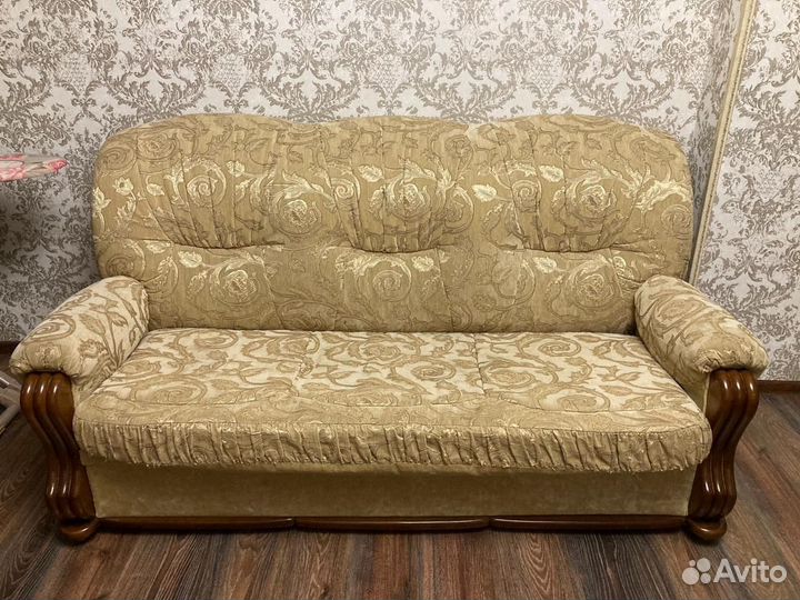 Диван и 2 кресла бу