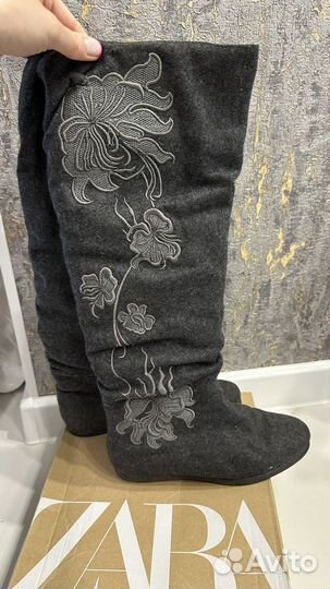 Ботинки и сапоги натуральная кожа 37