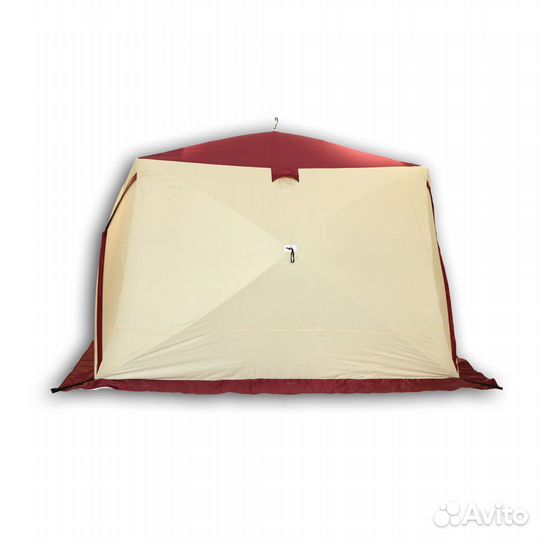 Палатка зимняя Куб Снегирь 4Т long Компакт