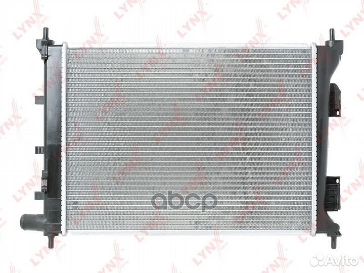 Радиатор охлаждения паяный MT hyundai Solaris